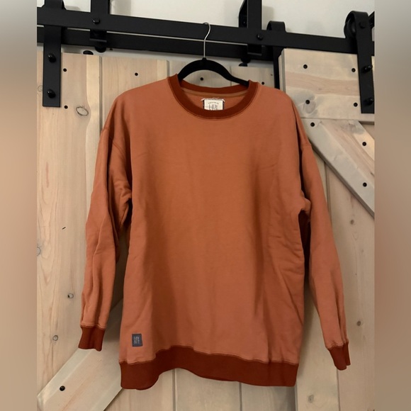 HDYWT Classic Oversized Sweat Set-Rust - Picture 10 of 16